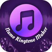 Name Ringtone Maker : Make Ringtone Free أيقونة