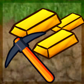 Кликер с прокачкой! Добыча золота иконка