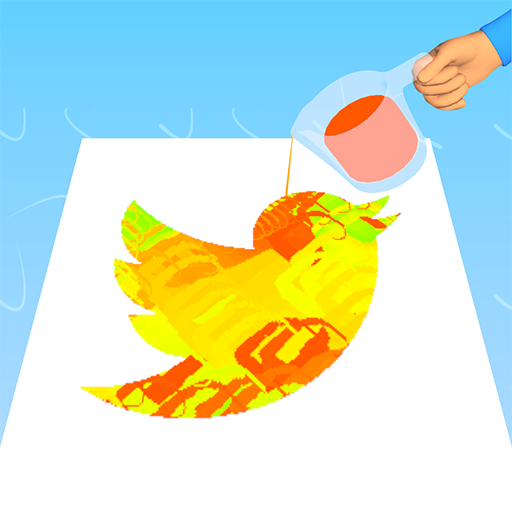 Acrylic Paint - Marble Painting Game icon