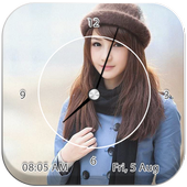 My Photo Clock Live Wallpaper أيقونة