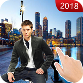 Change photo background 2018 icon