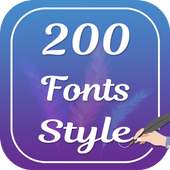 200 Font Style