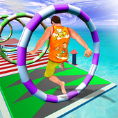 Water Park Uphill Stuntman Rush: Water Park Racing icon