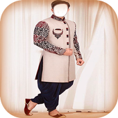 Sherwani Suit Photo: Men Sherwani Image Editor icon