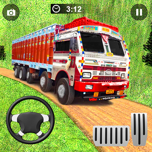 यूरो कार्गो ट्रक ड्राइविंग गेम आइकन