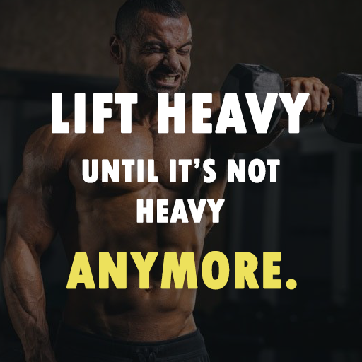 Gym Motivation Wallpapers and Quotes icon