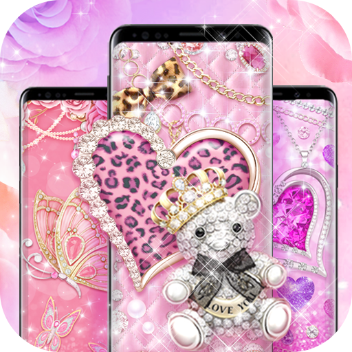 Glittering Diamond Live Wallpaper icon