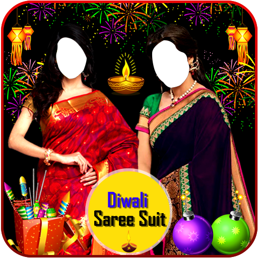 Diwali Women Saree Suit New icon