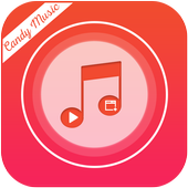Candy Music - Stream Music Player for Android icon