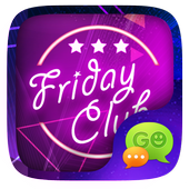 GO SMS FRIDAY CLUB THEME icon