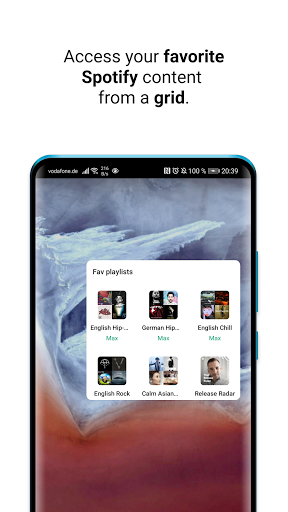 Sign - Homescreen Widgets for Spotify screenshot 1