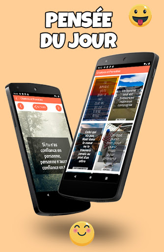 Phrase positive du jour et citations screenshot 5