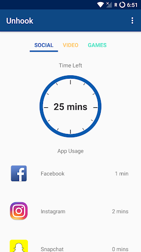 Unhook: Screen time (Reduce your phone usage) screenshot 1