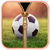 Football Zipper Lock Screen icon
