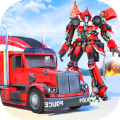 Robot Car Transform Fight Game 3D icon