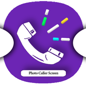 Photo caller Screen – full screen caller id icon