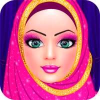 salon de mode de poupée hijab jeu d'habillage on 9Apps