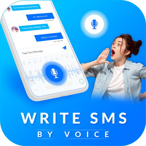 Write SMS By Voice : Text Reader by Voice icon