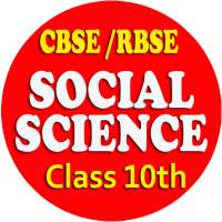 Social Science Class 10 Mobile App*