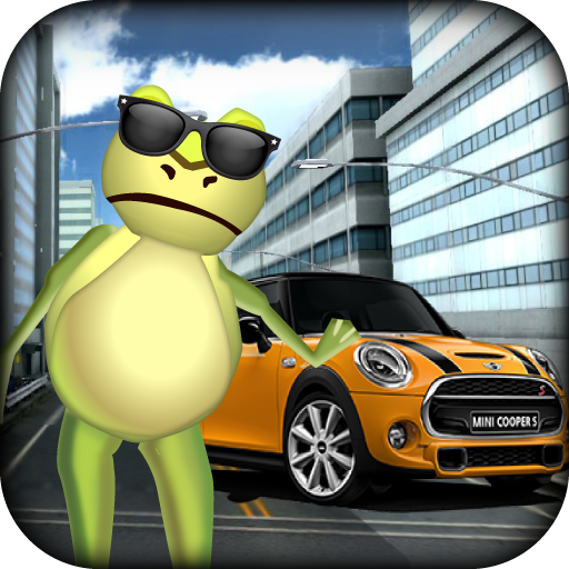 Frog Simulator City Free icon