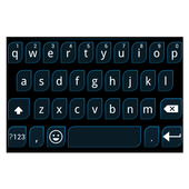 Emoji Keyboard  Blue Charm icon