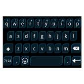 Emoji Keyboard  Blue Charm