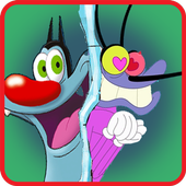 oggy et les cafards fond d'écran icon