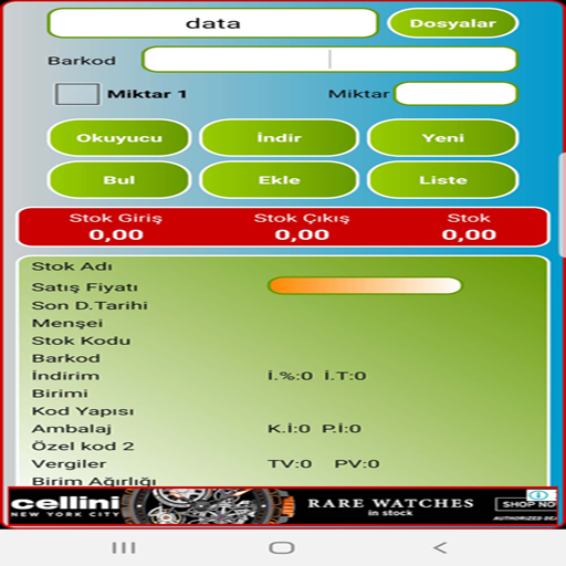 Tema Marketler Zinciri El Terminali Uygulaması icon
