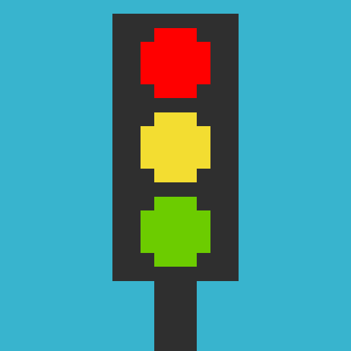 Traffic light icon