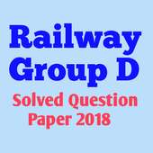 Railway Group D Solved Question Paper 2018