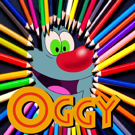 Oggy Pencil Drawing Game icon