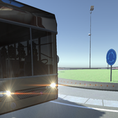 bus simulator 2017 slalom 3D icon