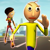 Scary Stickman Crime: Airport Robbery Escape icon