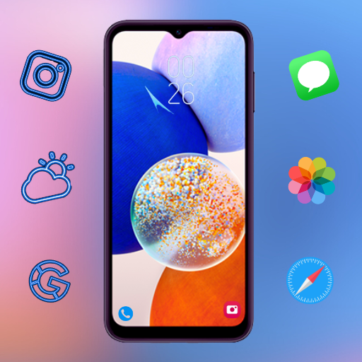 Galaxy A14 Themes &amp; Launcher icon