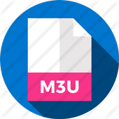 simple M3u icon