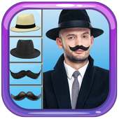 Man Hat & Mustache PhotoEditor on 9Apps