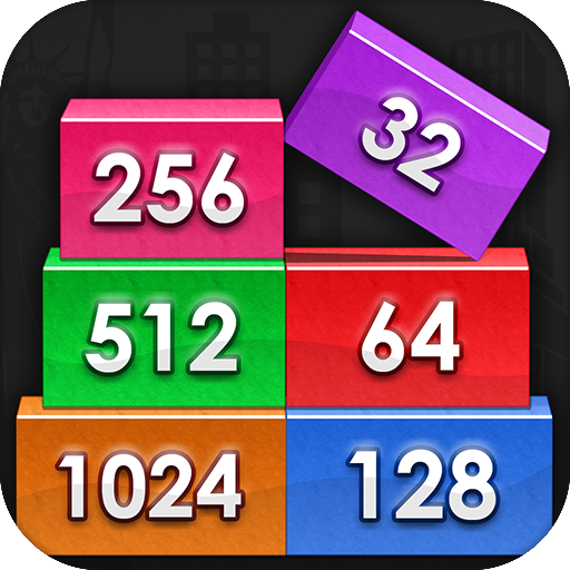 2048 Merge Bricks - Number Puzzle - 2048 Solitaire icon