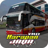 Mod Bus XHD Harapan Jaya أيقونة