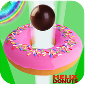 Hopping Donuts Ball 3D 🍩 icon