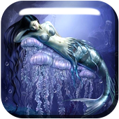 Green-eyed Mermaid Live WP icon