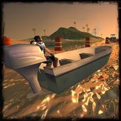 River Boat Parking 3D icon