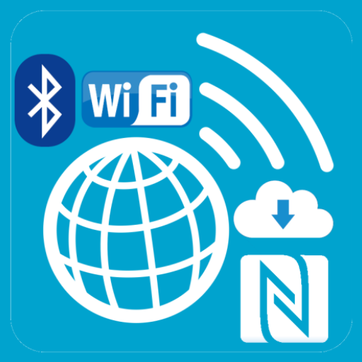 Share By WiFi/Bluetooth/Cloud/NFC and more icon