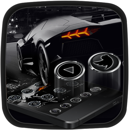 Black Luxury Sports Car Theme🚗 icon