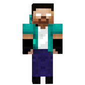 Skin Herobrine For MCPE أيقونة