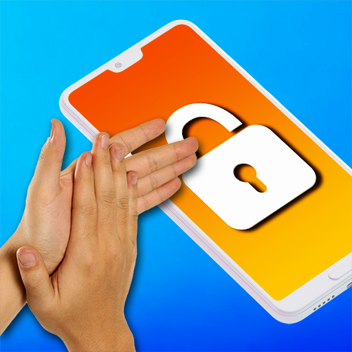 Clap and unlock your phone prank icon