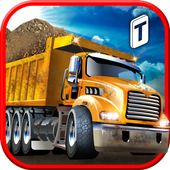 Construction Trucker 3D Sim icon