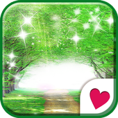 Cute wallpaper★Green Avenue icon