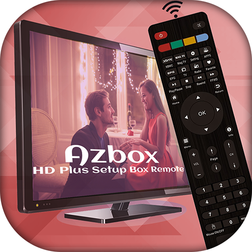 Azbox HD Plus Set Top Box Remote Control icon