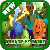 New Plantz vs. Mobz Mod for MCPE on 9Apps