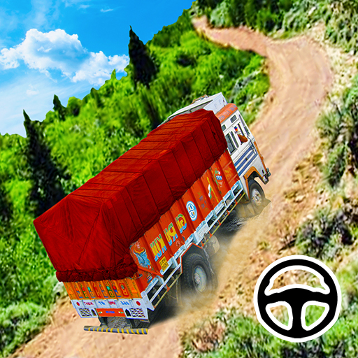 Indian cargo truck driver sim icon